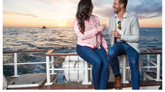 cape town waterfront and sunset champagne cruise