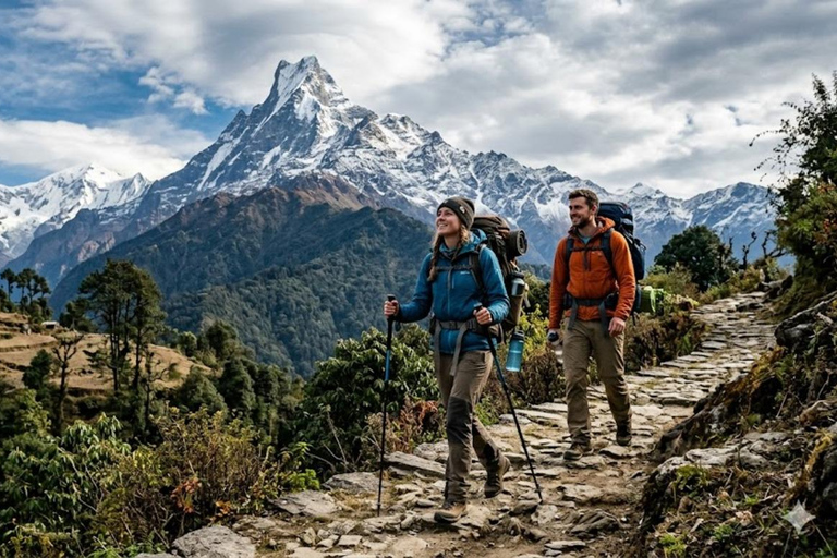 From Pokhara: Kahun Danda Day Hike with Guide & Transfer