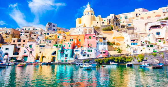 Sorrent: Ischia und Procida Bootstour mit leichtem Mittagessen