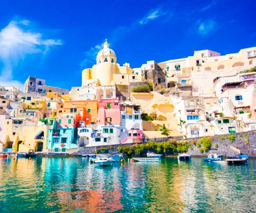 De Sorrento: Passeio de barco em Ischia e Procida