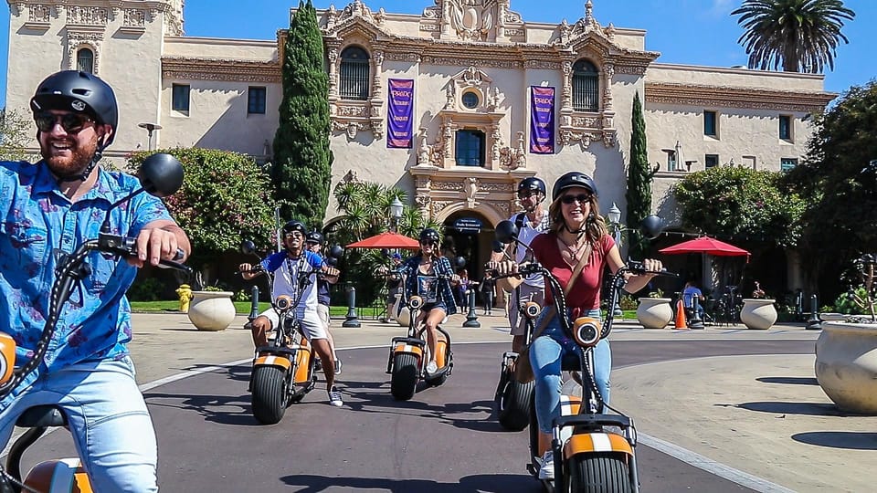 San Diego: Downtown and Gaslamp Loop Scooter Tour | GetYourGuide
