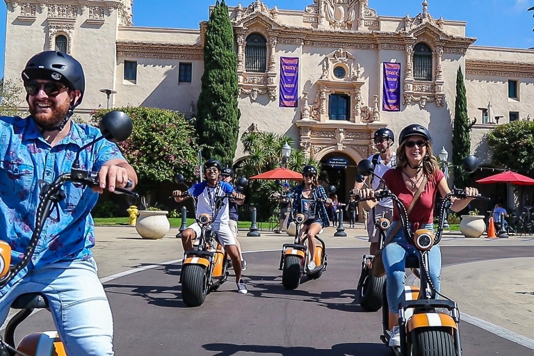 San Diego: Self-Guided Scooter Tour of Downtown & Balboa Standard Option