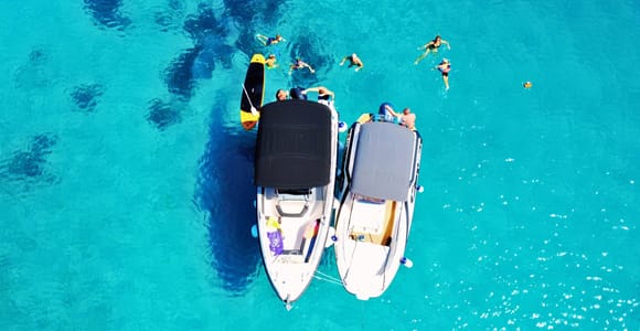 Vodice: 4-Insel-Tour mit Blauer Lagune & Schnorcheln
