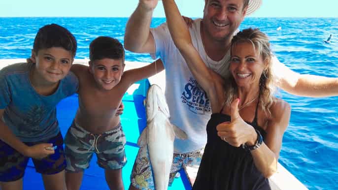sorrento tour de pesca en el mar