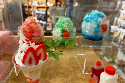 Visite à pied des meilleures rues commerçantes de Tokyo consacrées à la nourriture.