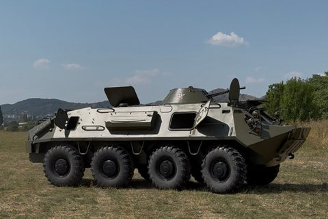 Budapest: T-72 Tank Driving & BTR Military Off-Road Ride