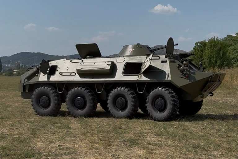 Budapest: T-72 Tank Driving & BTR Military Off-Road Ride