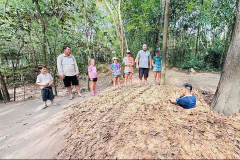 HCMC: Cu Chi Ben Duoc - Less Crowded & Real Gun Shooting Group Tour: Ben Duoc Tunnels & Shooting Range