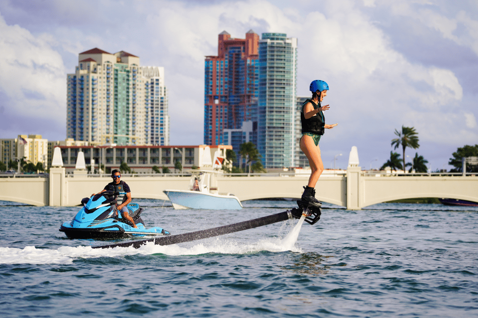 Miami Beach Aqua Excursion Flyboard + Tubing + Boat Tour GetYourGuide