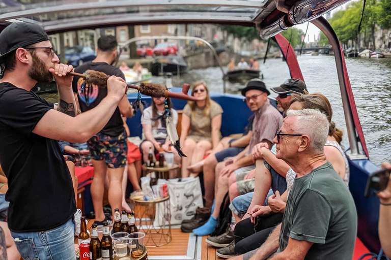 Amsterdam: Smoke & Lounge 70-Minute Boat Tour