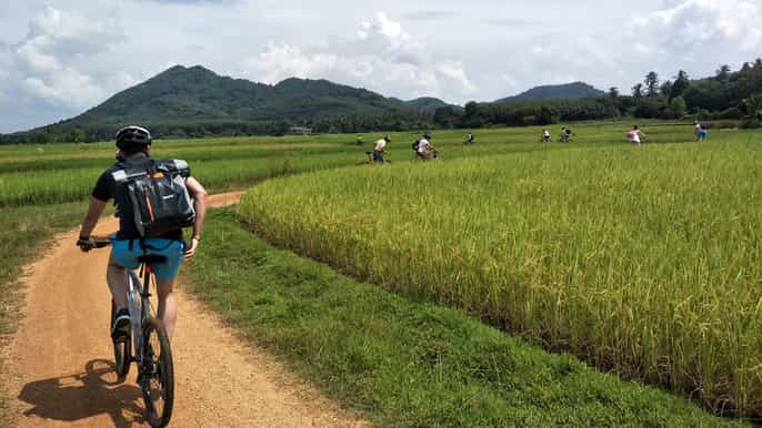 khao lak yao island cycling and beach trip