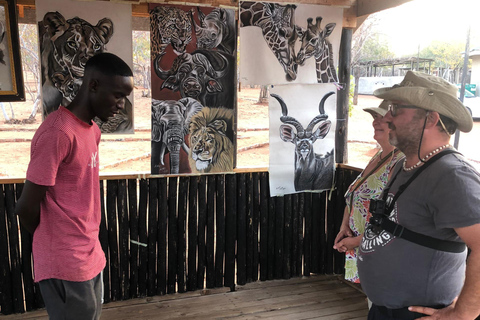 Monde: Village Tour with Art Workshop and Refreshments