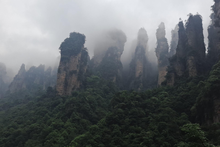 Tour privado de día completo en el Parque Nacional Forestal de ZhangjiajieSalida desde el Hotel Wulingyuan.