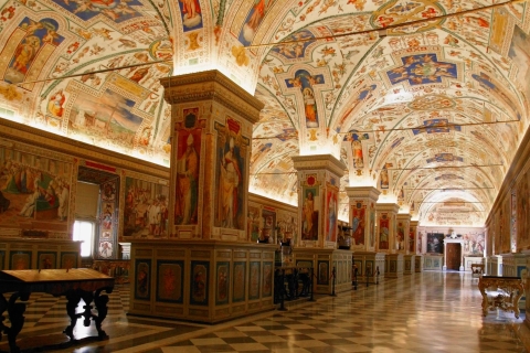 Museos Vaticanos, Capilla Sixtina y basílica de San PedroTour semiprivado: tour exclusivo en alemán máx. 10 personas