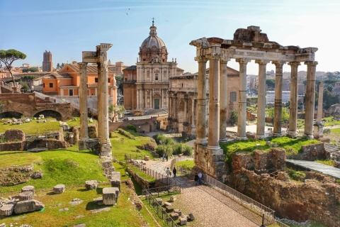 Coliseo subterráneo y la Antigua Roma: tour en grupo pequeñoTour vespertino de 3h de la zona subterránea del Coliseo