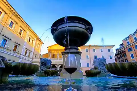 Dîner dégustation de mets avec accord mets et vins Trastevere