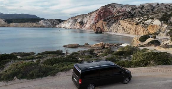 Milos: Private Island Tour with Chauffeur