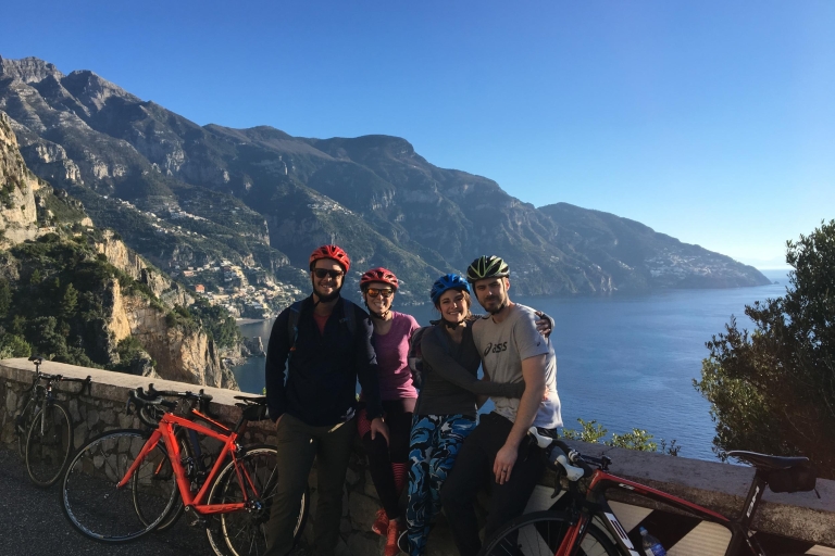 De Sorrente: visite guidée à vélo de la côte amalfitaineVisite guidée à vélo de la côte amalfitaine avec ramassage