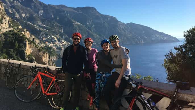 from sorrento amalfi coast sightseeing bike tour