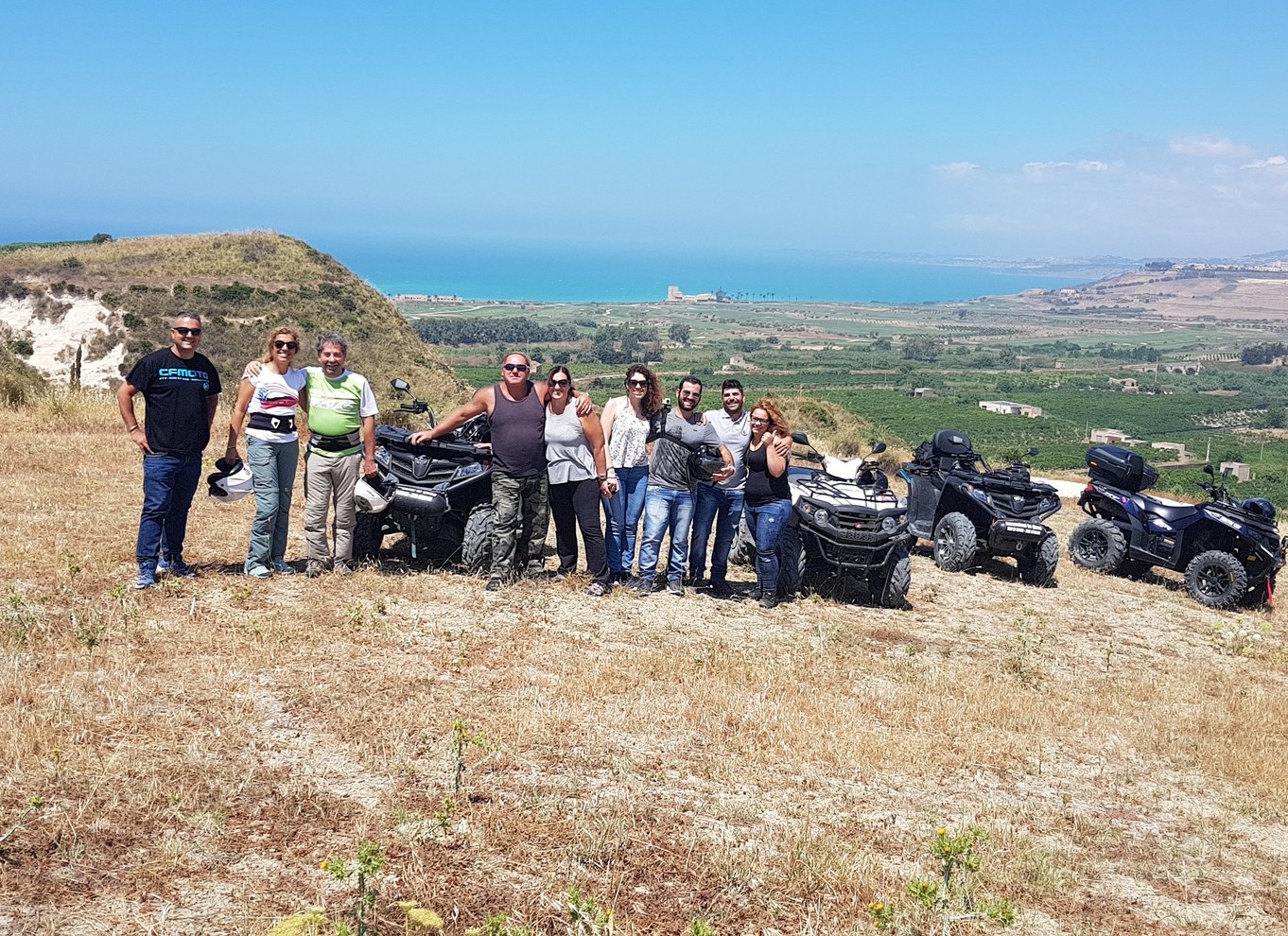 Agrigento: Off-road ATV-tur