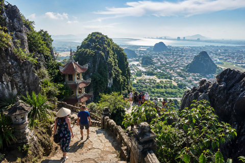 Da Nang: Marble Mountains, Monkey Mountain & Cave Tour Group Tour Afternoon (PM)