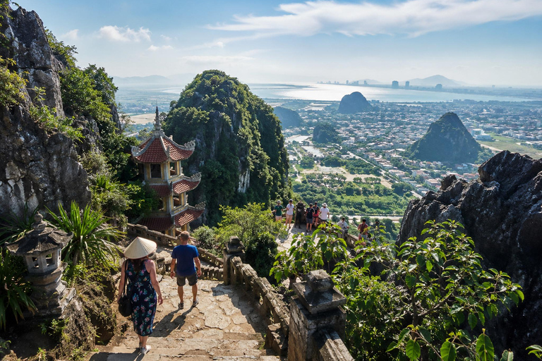 Da Nang: Marble Mountains, Monkey Mountain & Cave Tour Group Tour Afternoon (PM)