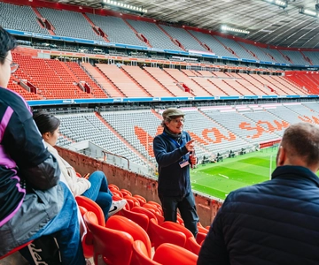 Monachium: Wycieczka po mieście autobusem i FC Bayern Monachium Allianz Arena Tour