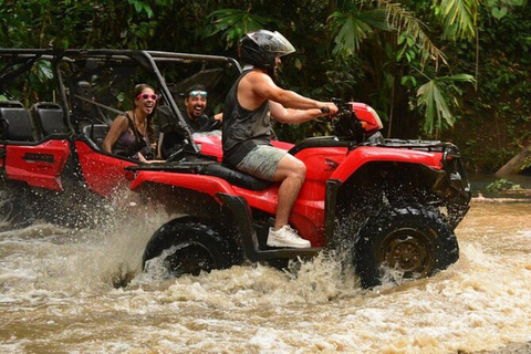 Playa del Carmen: Mayan Jungle ATV, Cenote and Zip Line ATV single + Zipline + Cenote
