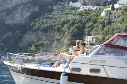 Ab Positano: Sorrento Küste & Capri Ganztagesausflug mit dem Boot
