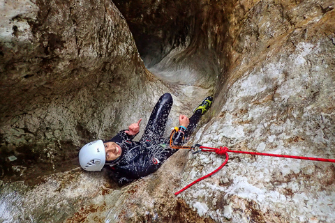 Bled: Guided Canyoning Tour with Transport