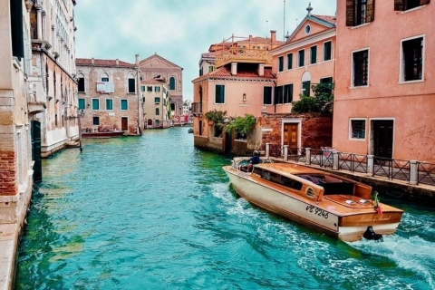 Prywatne doświadczenie Wenecja: piesza wycieczka po mieście i łodzi?Wycieczka z przewodnikiem mówiącym po włosku