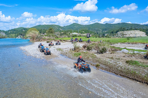 Antalya: Quad & Buggy Safari Adventure w/Zipline Experience Quad Safari -Single Participant
