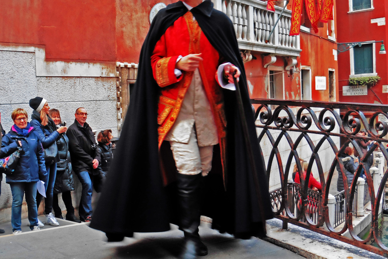 Venice: Theatrical Carnival Walking Tour Tour in English and Italian at 11:30 AM