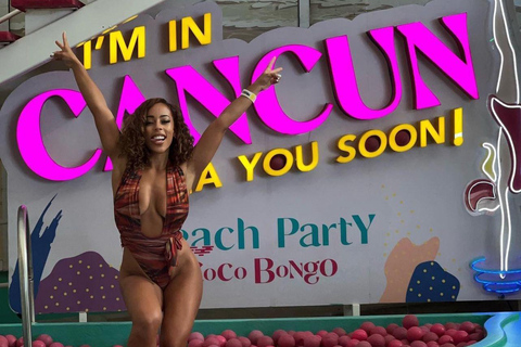 Cancun: Coco Bongo Spring Break Beach Party with Open Bar