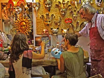 Venedig: Workshop – Kreieren Sie Ihre eigene Karnevalsmaske Venedig: Workshop – Kreieren Sie Ihre eigene Karnevalsmaske