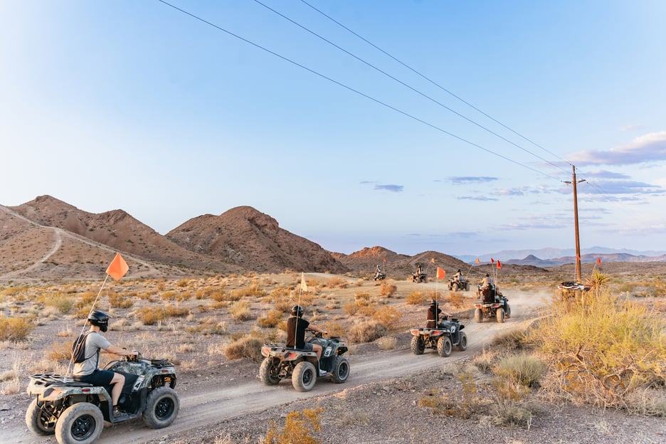 Las Vegas : Visite guidée en quad dans le désert de Las Vegas