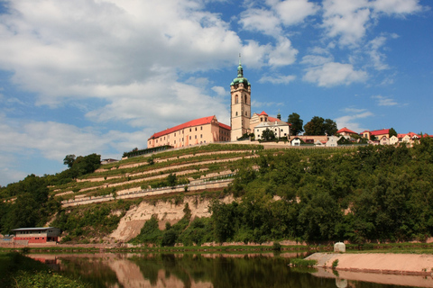 Prague : Excursion d'une journée au château de Melnik avec dégustation de vins