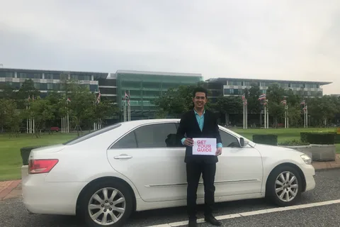 Aéroport de Don Mueang : Transfert privé à l'hôtel avec péage gratuit