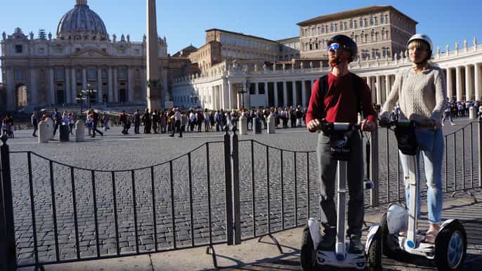 classic rome 3hour private segway tour