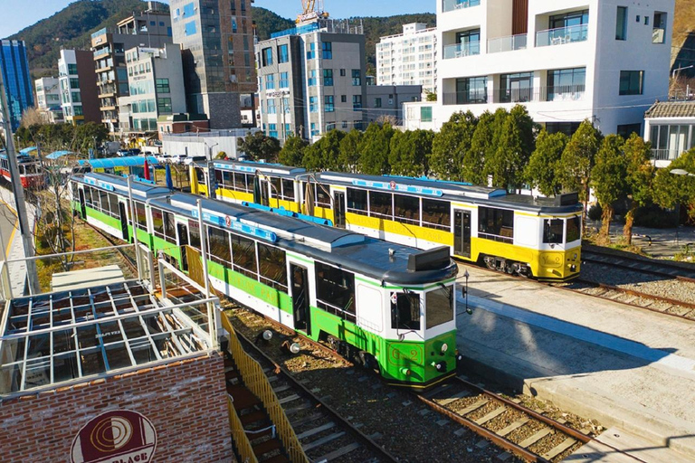 Busan: Billete de tren a la playaTren de la playa de Mipo (Pase para un viaje)