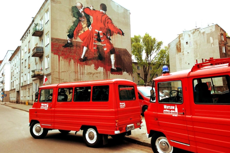 Varsovia: tour de la ciudad en minibús retro