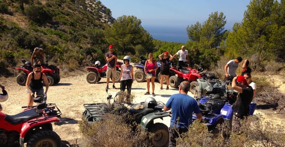 Von Andratx aus: San Telmo Quad Bike Tour