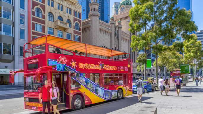 melbourne hopon hopoff bus tour and melbourne zoo ticket