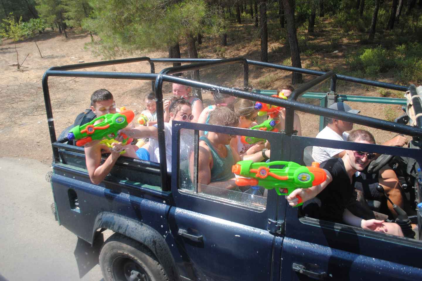Marmaris Jeep Safari Water Fight, Colour and Foam Party