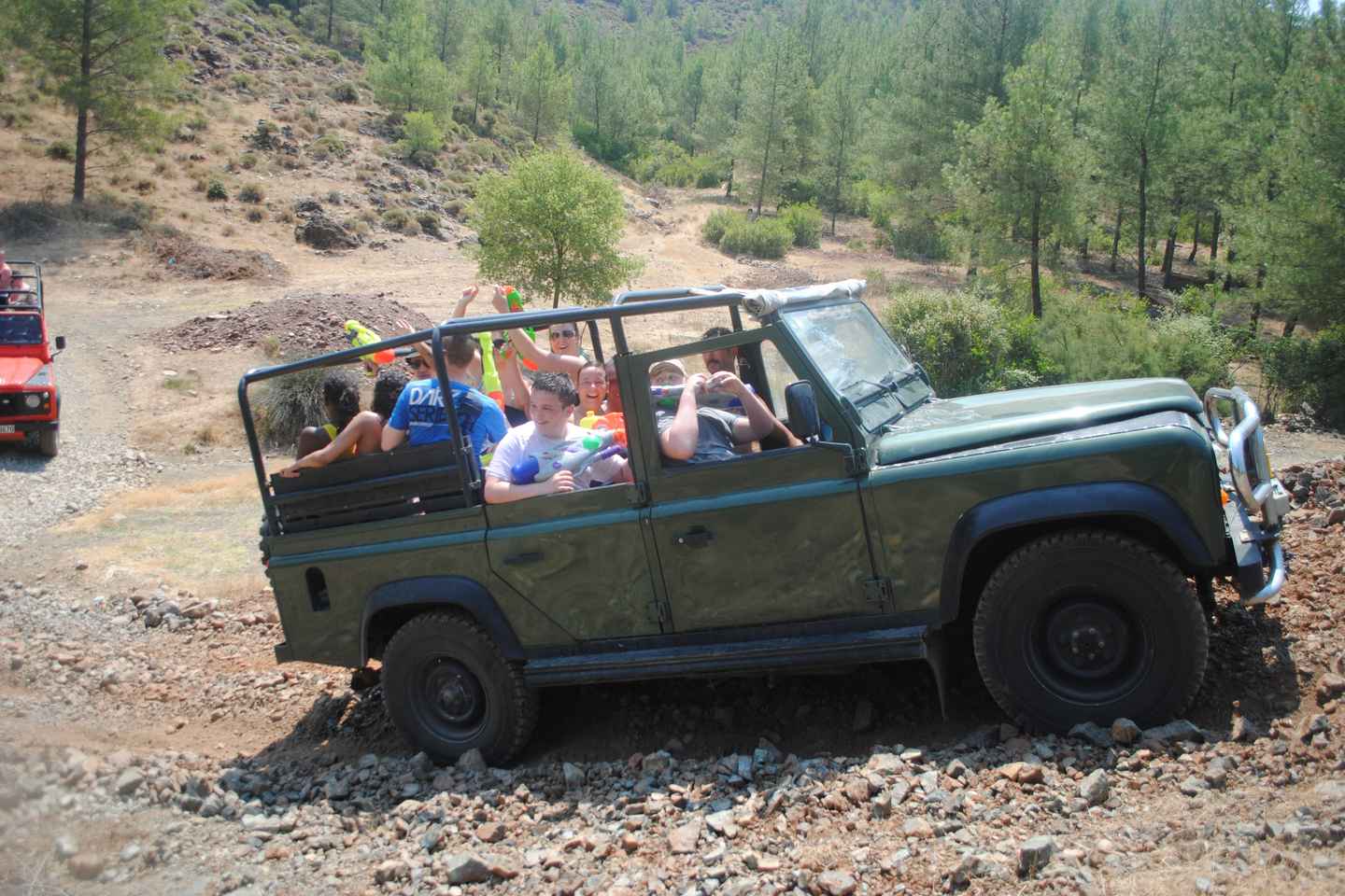 Marmaris Jeep Safari Water Fight, Colour and Foam Party
