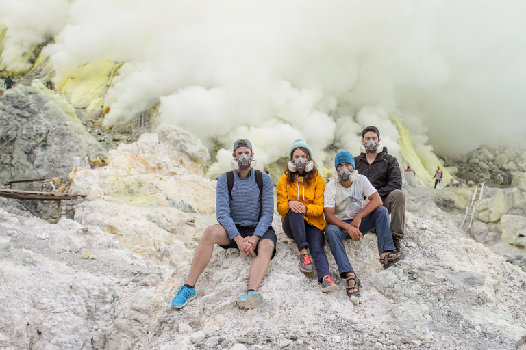 Depuis Bali : cratère d'Ijen et petit déjeuner javanais