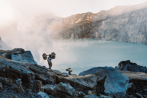 Depuis Bali : cratère d'Ijen et petit déjeuner javanais