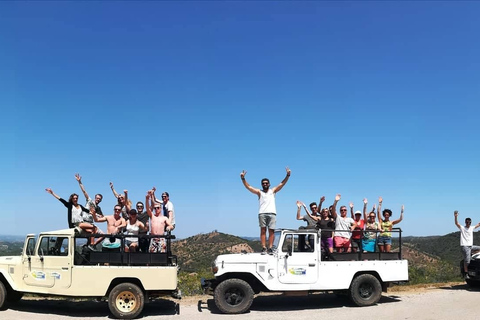 Från Albufeira: Halv dags jeepsafari runt Algarve