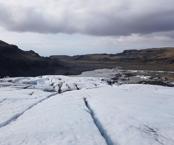 Tour d'escalade sur glace du Sólheimajökull