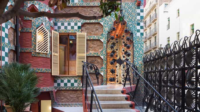 barcelona acesso antecipado à casa vicens e excursão guiada a gaudí